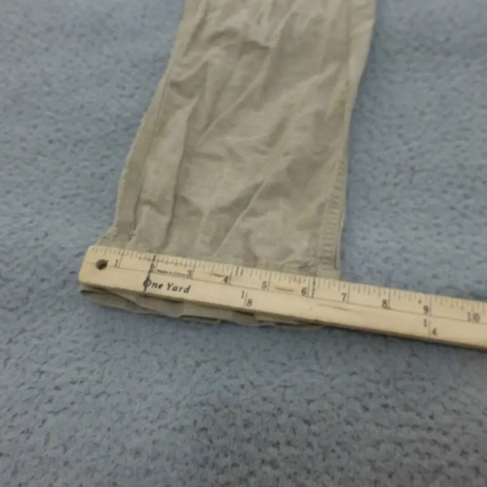 Banana Republic Pants Mens 35x30 Beige Linen Blend Chino Preppy Casual Straight